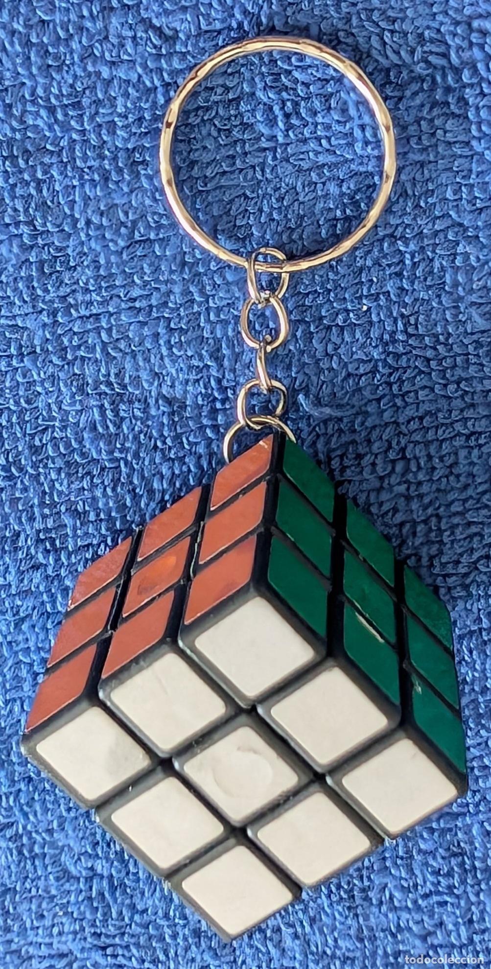 Collectionnisme de portes-cl&eacute;s: Antiguo llavero de un cubo de Rubbik - Rubbik Cube