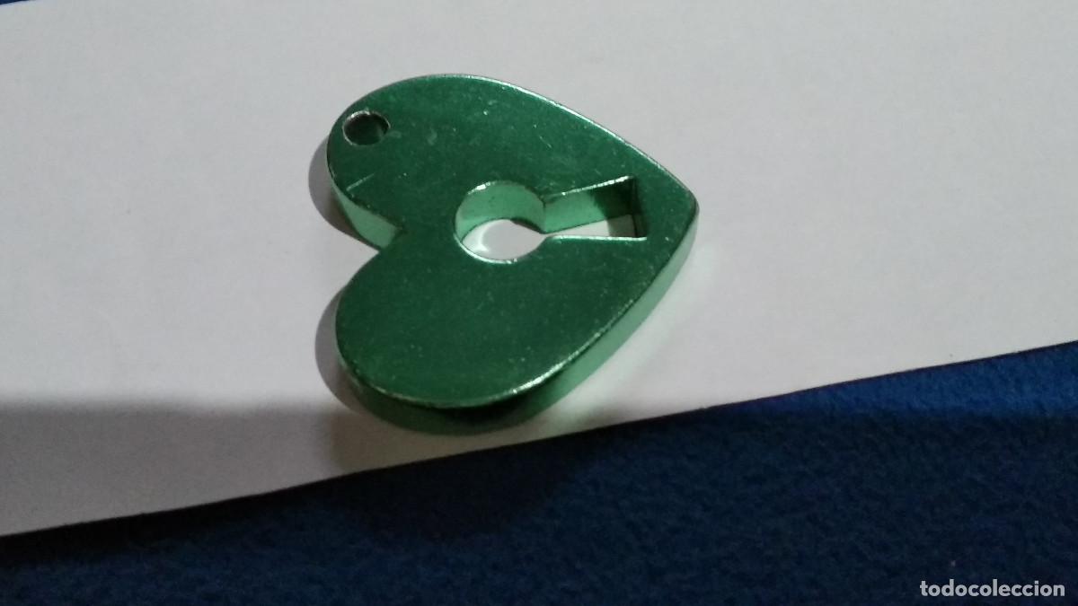 Coleccionismo de llaveros: PARTE LLAVERO MET&Aacute;LICO LA LLAVE DEL CORAZON - Foto 2