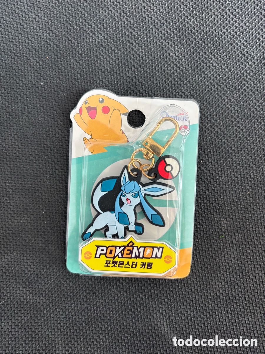 Coleccionismo de llaveros: Llavero Glaceon pokemon original de Jap&oacute;n Olimpia