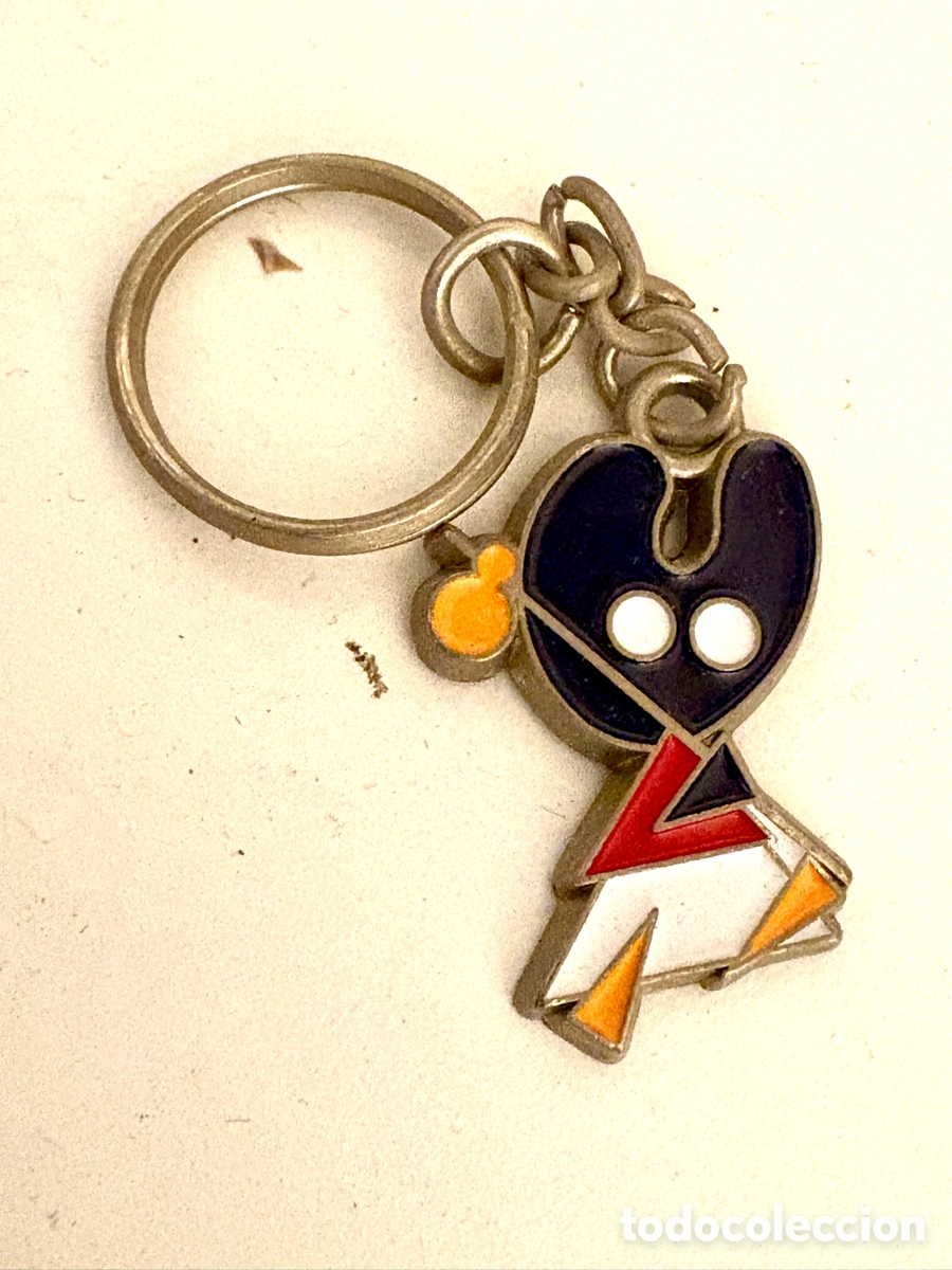 Coleccionismo de llaveros: Llavero Original Pelegr&iacute;n - Mascota Oficial Xacobeo 93 Galicia (Vintage)