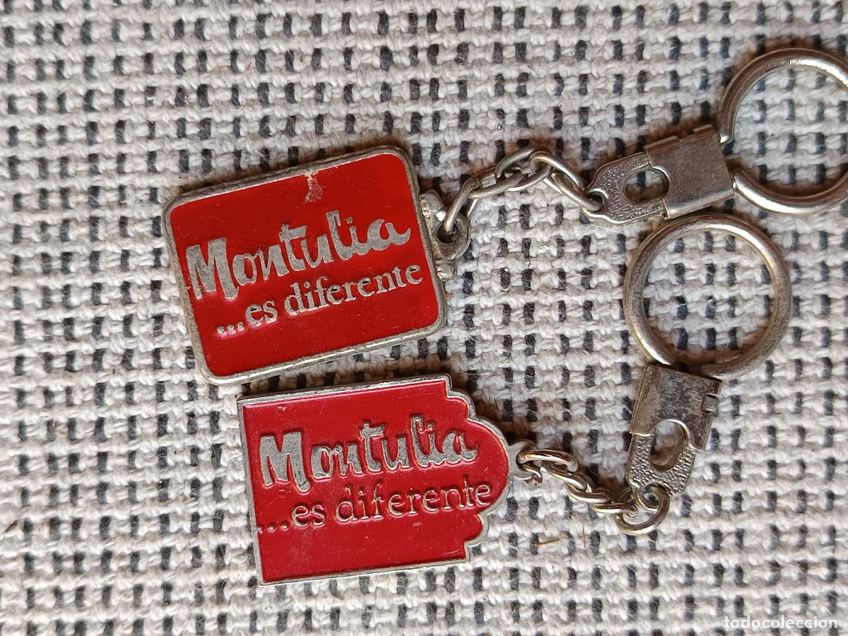 Coleccionismo de llaveros: Lote dos llaveros diferentes de bodegas Montulia