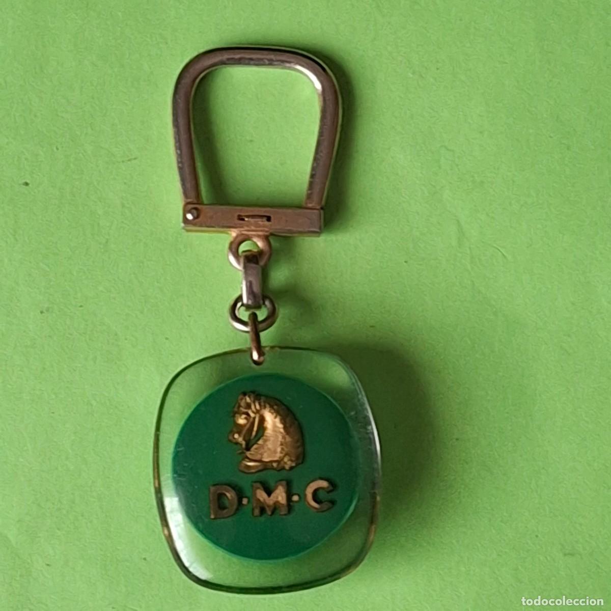 Collectionnisme de portes-cl&eacute;s: LLAVERO - DMC D.M.C. HILOS Y LANAS TEXTIL LOGOTIPO CABALLO