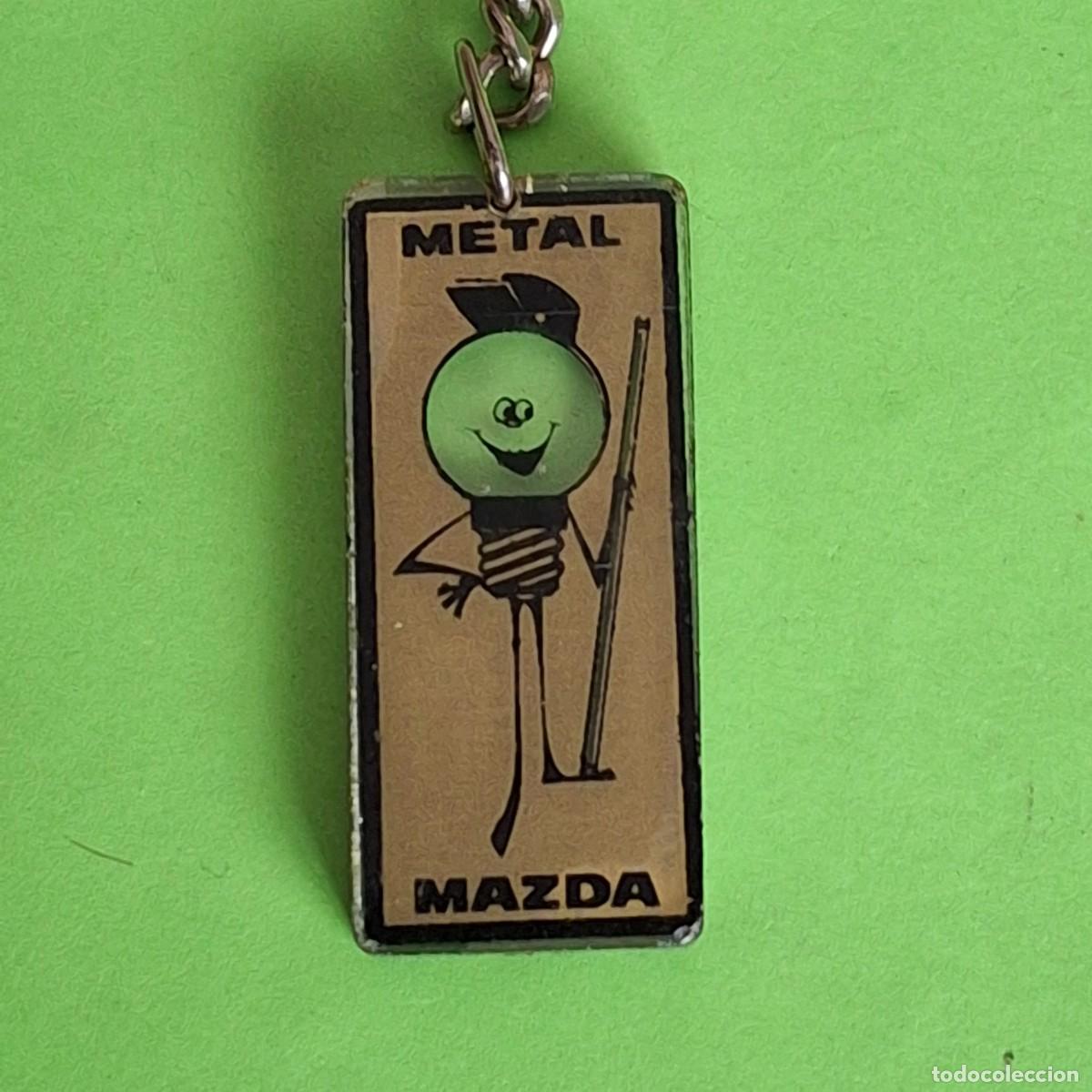 Collection of Keychains: LLAVERO - METAL MAZDA BOMBILLAS