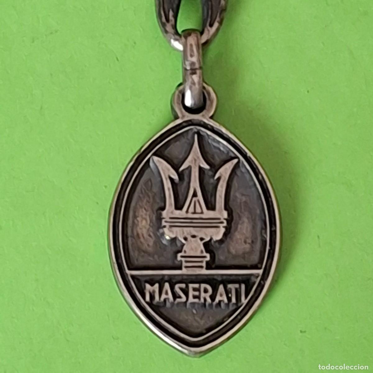 Coleccionismo de llaveros: LLAVERO - MASERATI - TRASSERRAS CONCESIONARIO OFICIAL BARCELONA - TEMATICA MOTOR AUTOMOVIL COCHE
