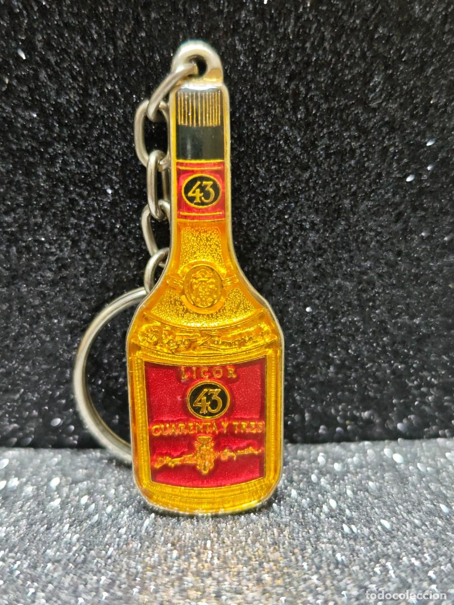 Coleccionismo de llaveros: LLAVERO ANTIGUO BOTELLA LICOR 43