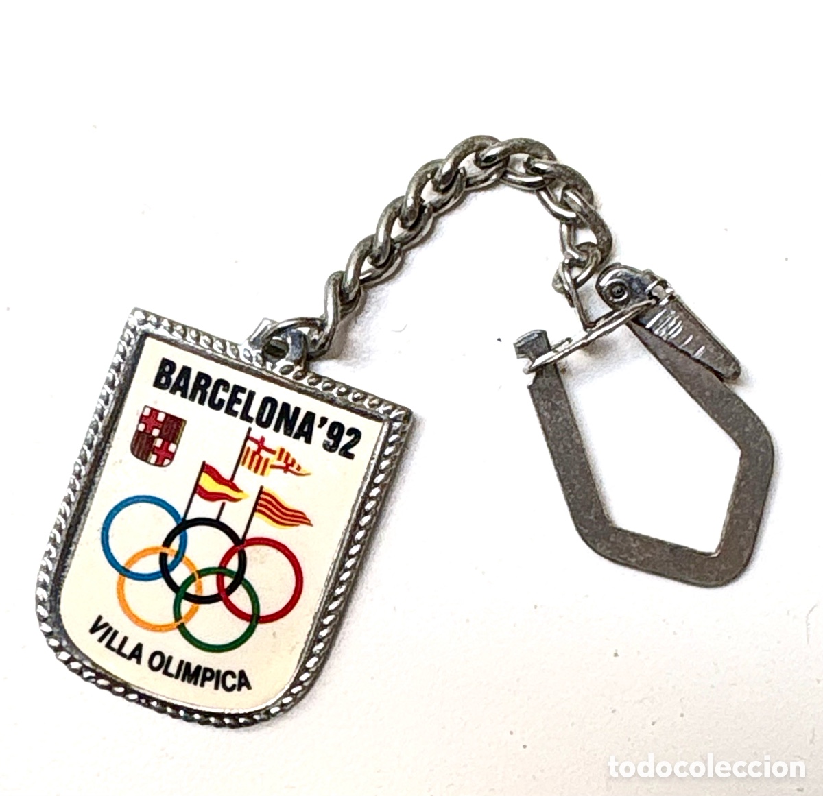 Collectionnisme de portes-cl&eacute;s: Llavero Oficial de Metal Esmaltado - Barcelona '92 &rdquo;Villa Ol&iacute;mpica&rdquo;
