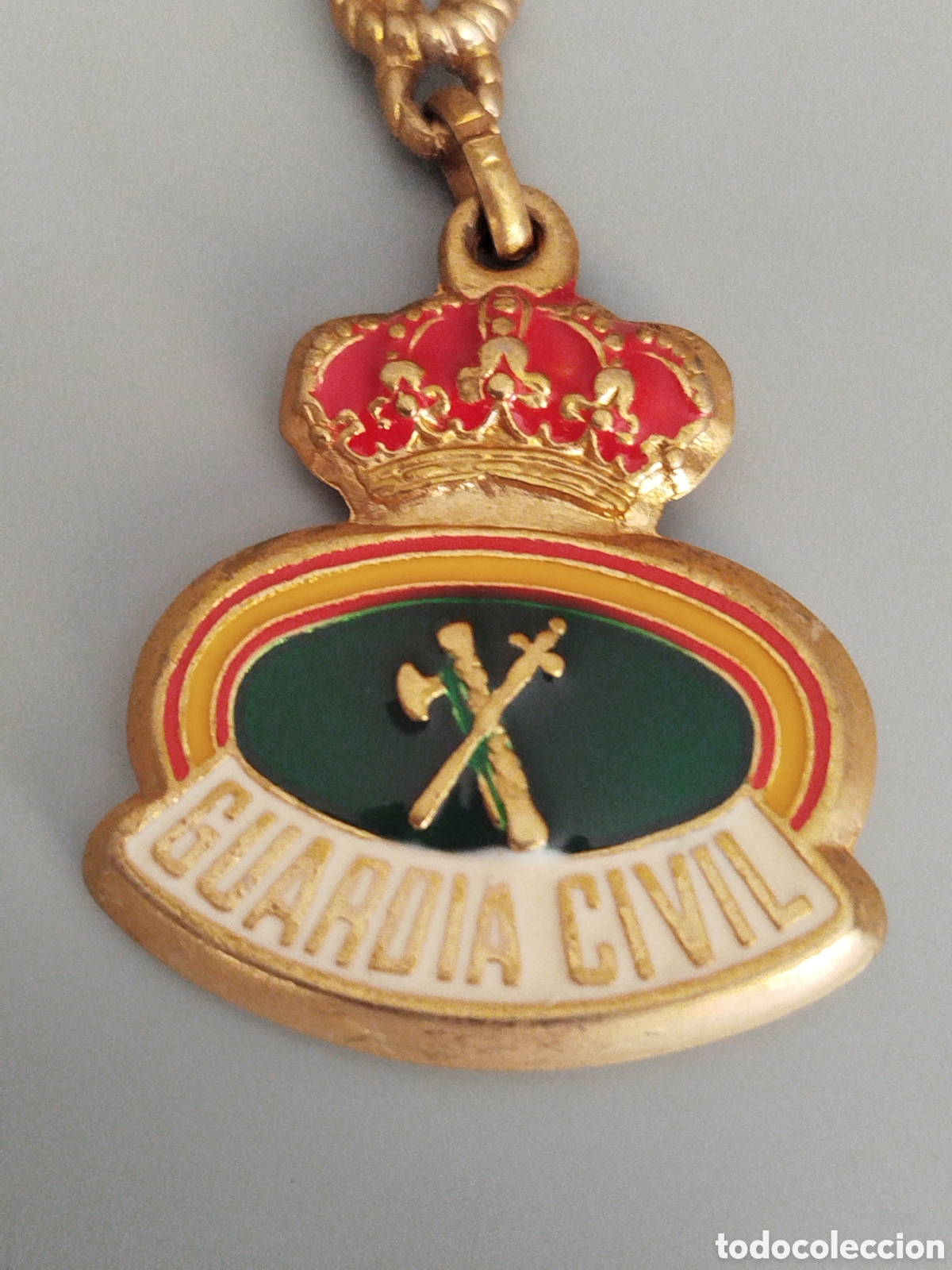 Collection of Keychains: ANTIGUO LLAVERO GUARDIA CIVIL