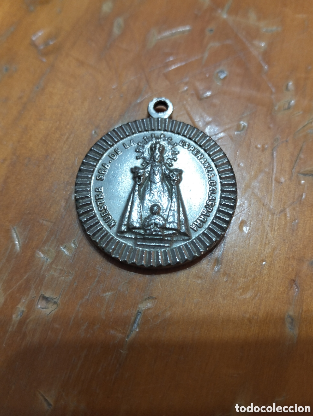 Coleccionismo de llaveros: Llavero virgen de la esperanza de calasparra
