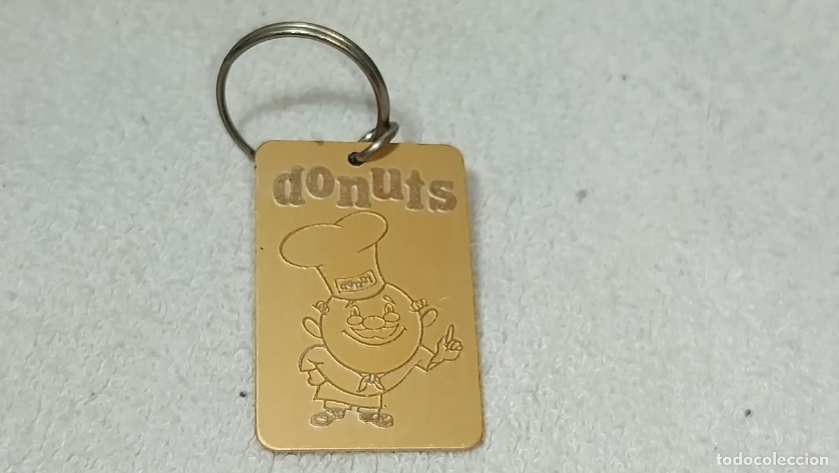 Coleccionismo de llaveros: ANTIGUO LLAVERO PUBLICITARIO DE DONUTS PANRICO A&Ntilde;OS 80