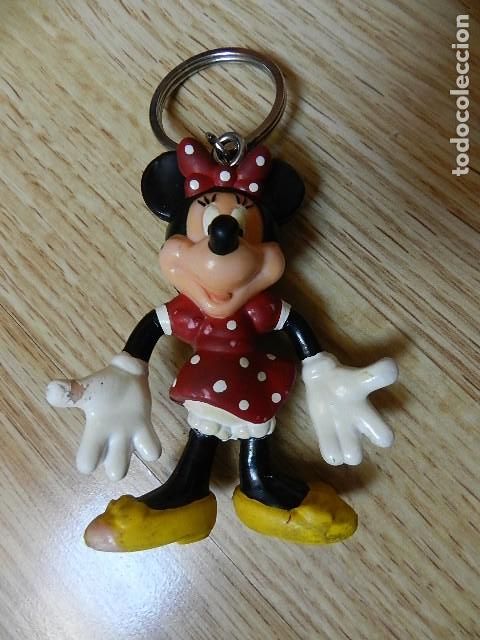 Coleccionismo de llaveros: Llavero Minnie Mouse Marcado DISNEY 1993 Monogram