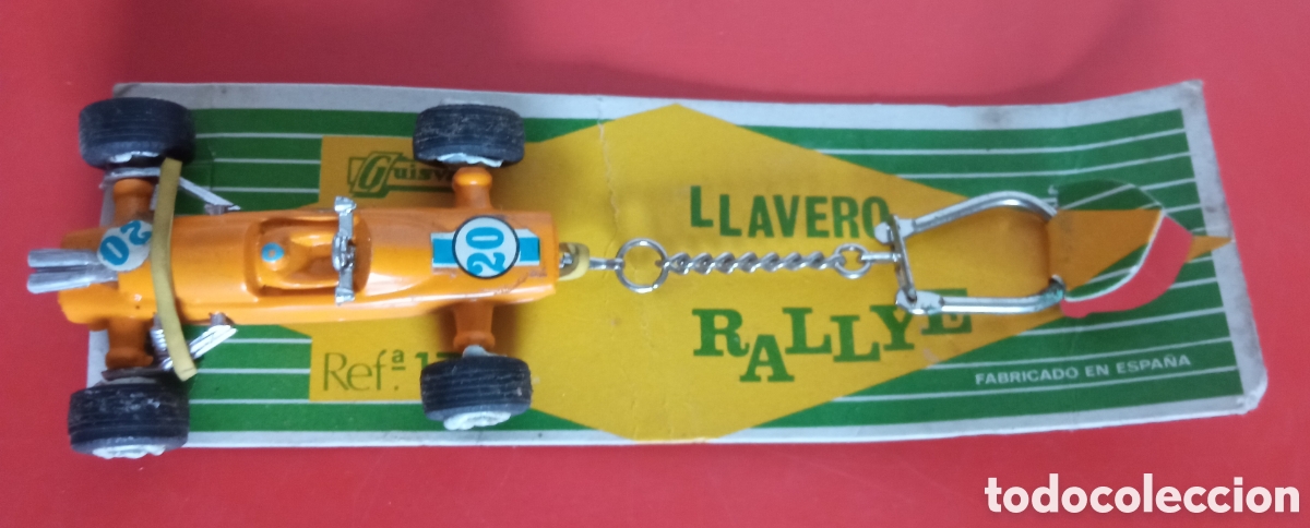 Coleccionismo de llaveros: LLAVERO COCHE BRABHAM RALLYE.GUISVAL 70'S.SIN USO.