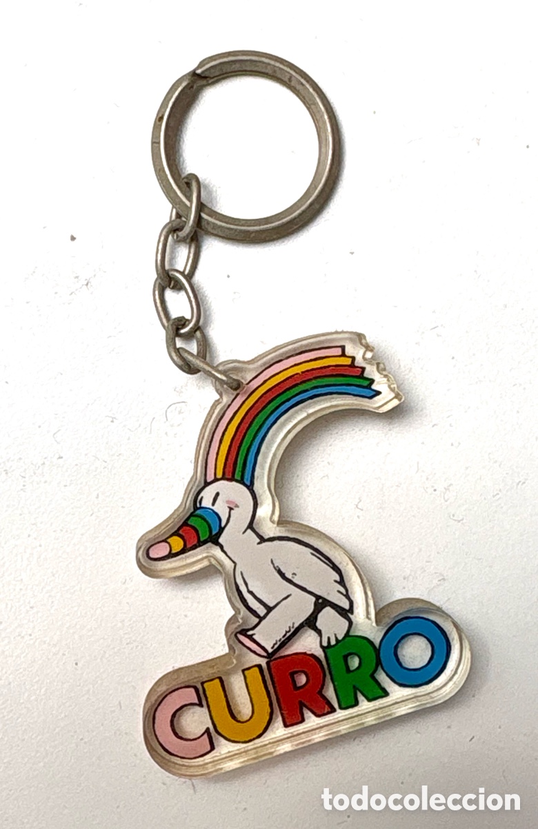 Coleccionismo de llaveros: Llavero Vintage Curro - Mascota Oficial Expo '92 Sevilla (Metacrilato)