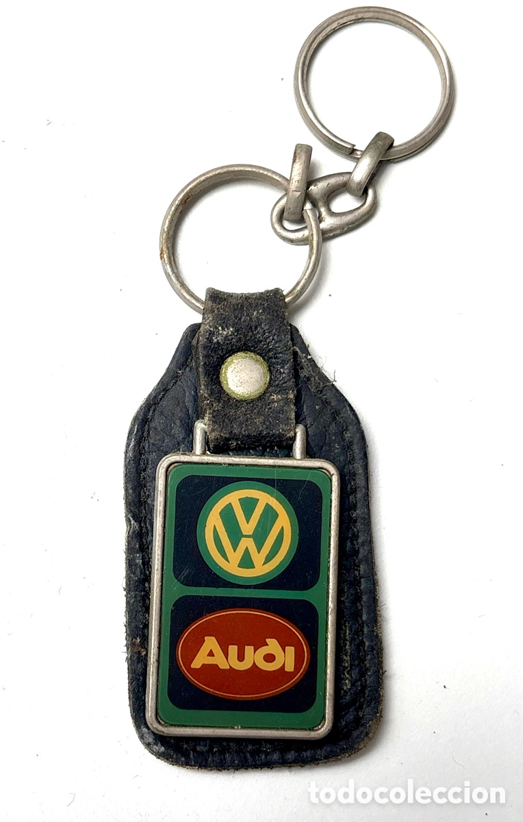 Coleccionismo de llaveros: Llavero Vintage Volkswagen Audi V.A.G - Concesionario Parte Hnos (Reinosa, Cantabria) - A&ntilde;os 70/80