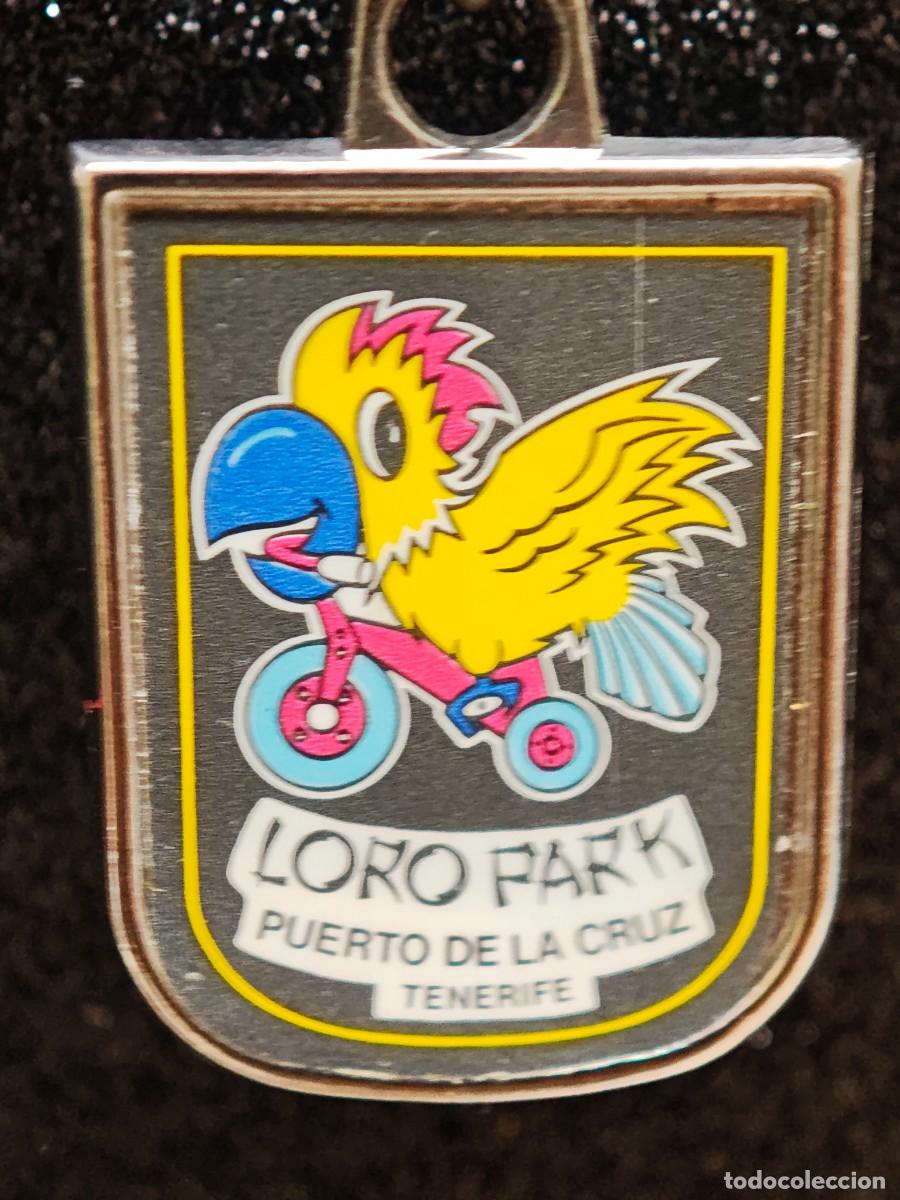 Coleccionismo de llaveros: LLAVERO A&Ntilde;OS 90 RECUERDO DE LORO PARQUE PUERTO DE LA CRUZ