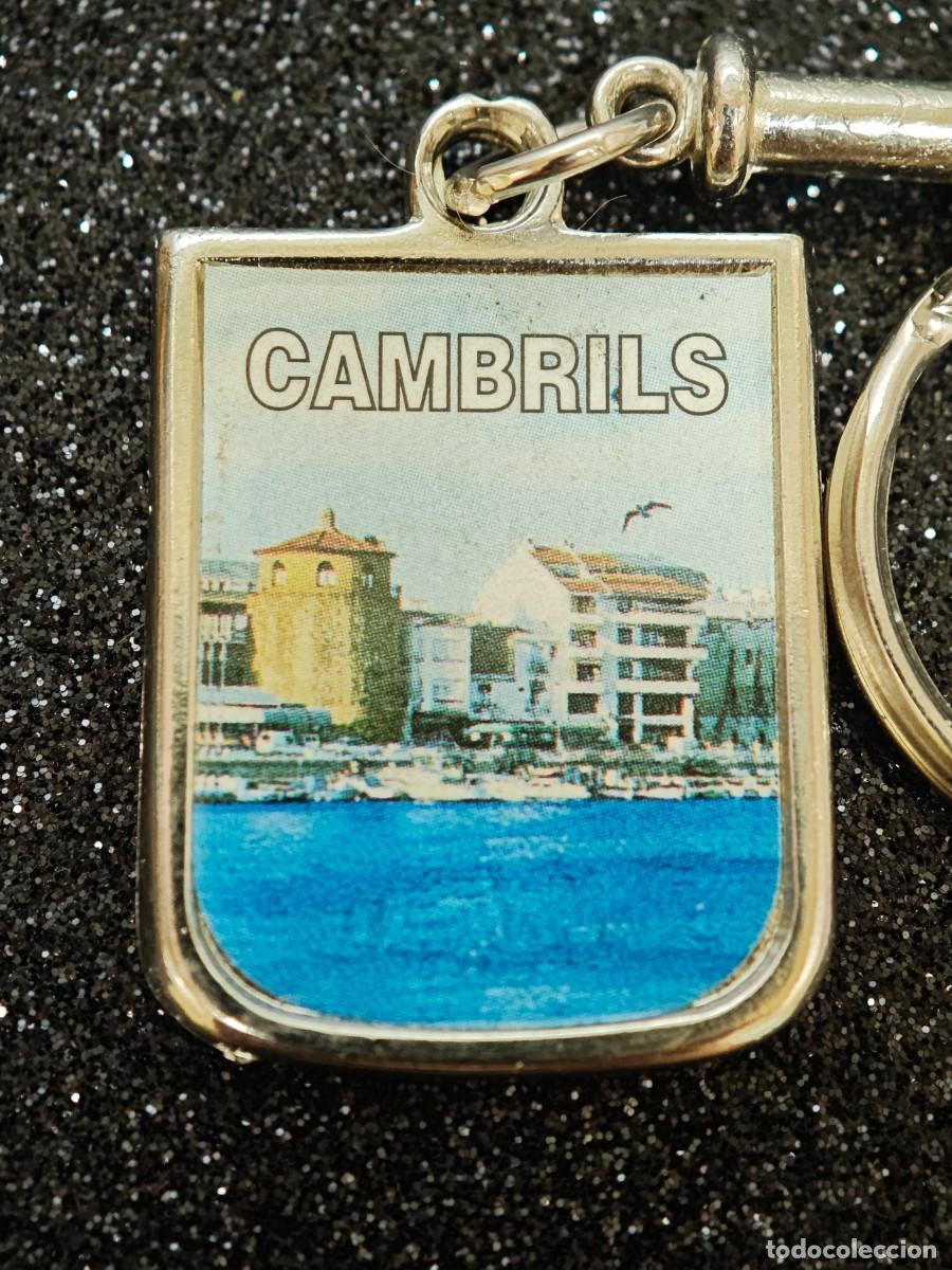 Coleccionismo de llaveros: LLAVERO A&Ntilde;OS 90 RECUERDO DE CAMBRILS