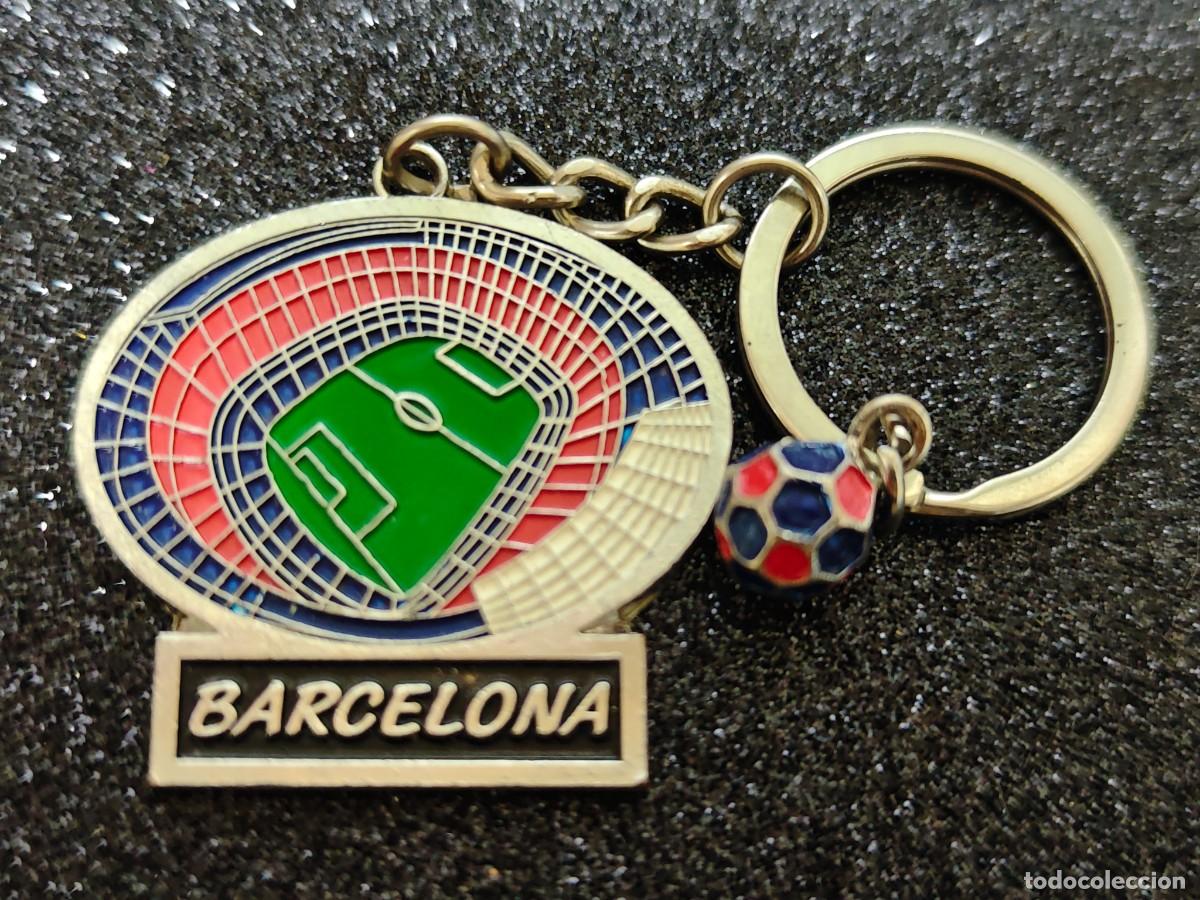 Coleccionismo de llaveros: LLAVERO FUTBOL FC BARCELONA A&Ntilde;OS 90