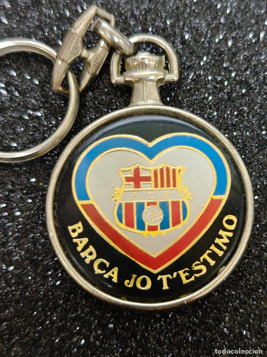 Coleccionismo de llaveros: LLAVERO FUTBOL FC BARCELONA A&Ntilde;OS 90