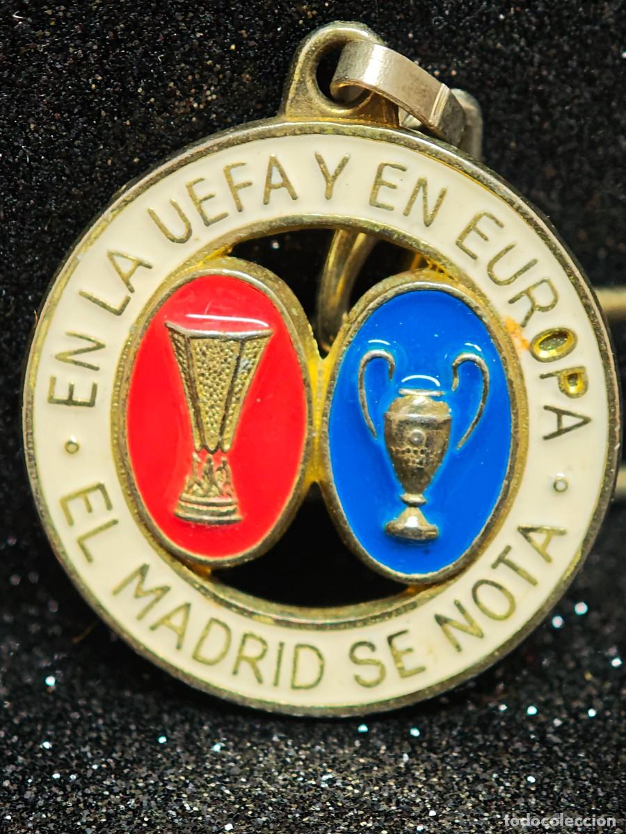 Coleccionismo de llaveros: LLAVERO REAL MADRID A&Ntilde;OS 90
