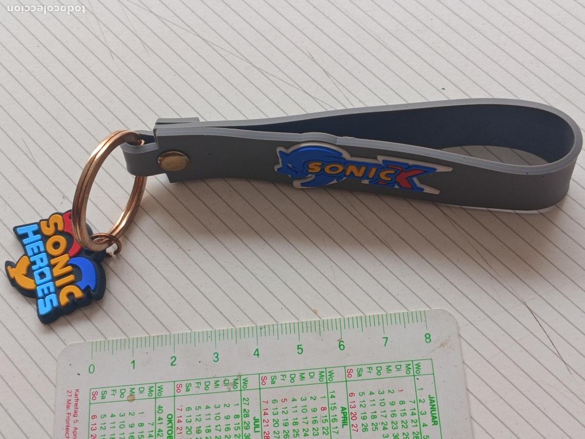 Coleccionismo de llaveros: LLAVERO PVC SONIC H&Eacute;ROES