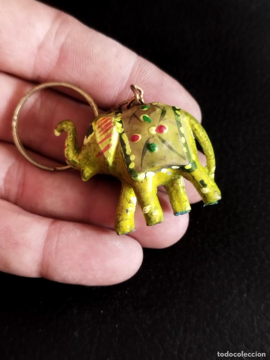Coleccionismo de llaveros: Llavero de un elefante