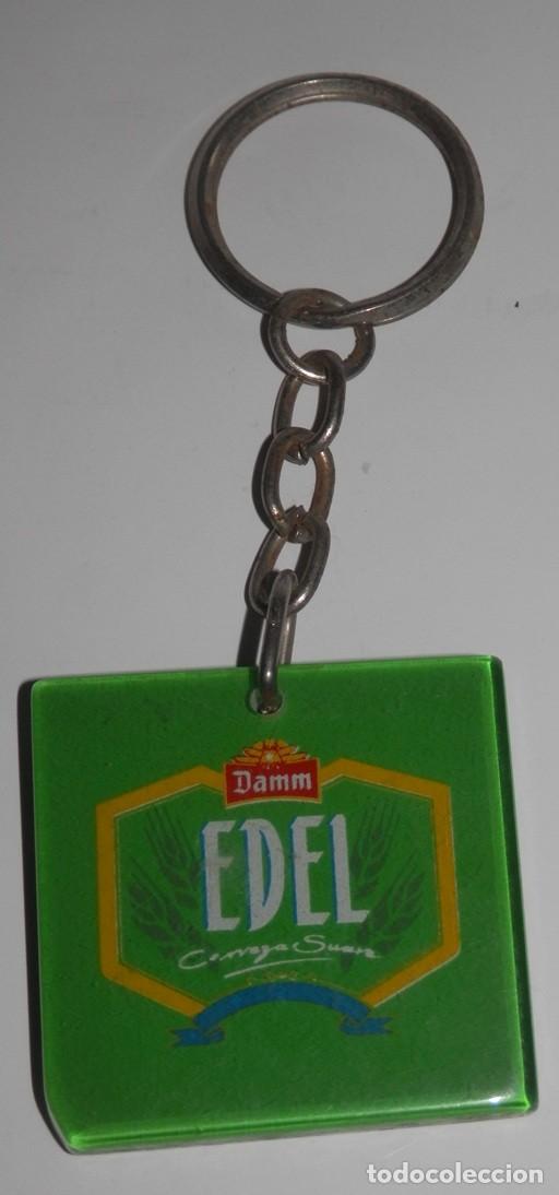 Coleccionismo de llaveros: LLAVERO DE LA CERVEZA EDEL