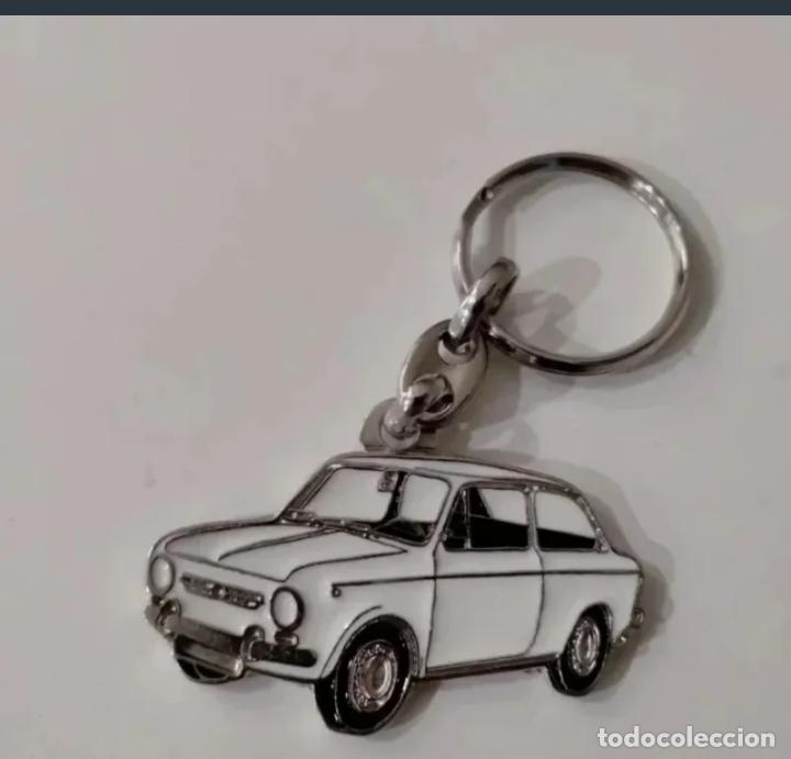 Coleccionismo de llaveros: llavero seat 850 blanco