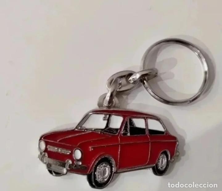 Coleccionismo de llaveros: llavero seat 850 rojo