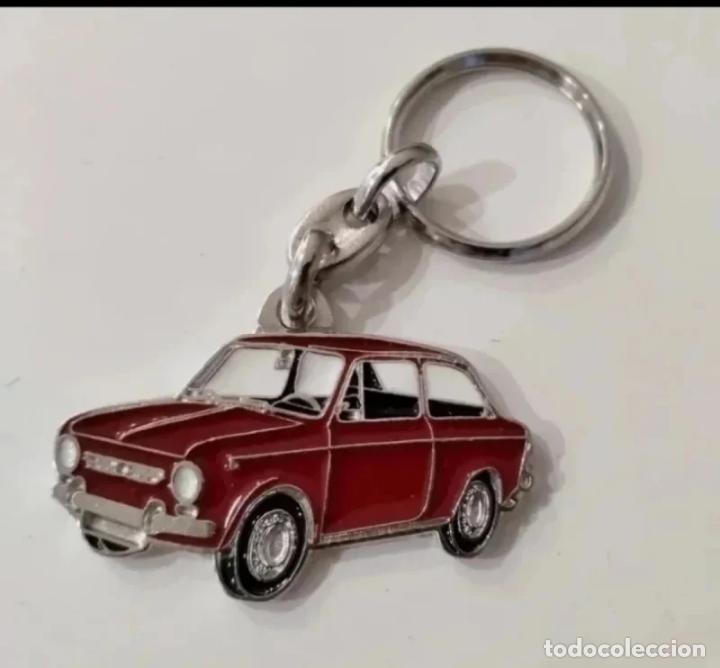 Coleccionismo de llaveros: llavero seat 850 granate