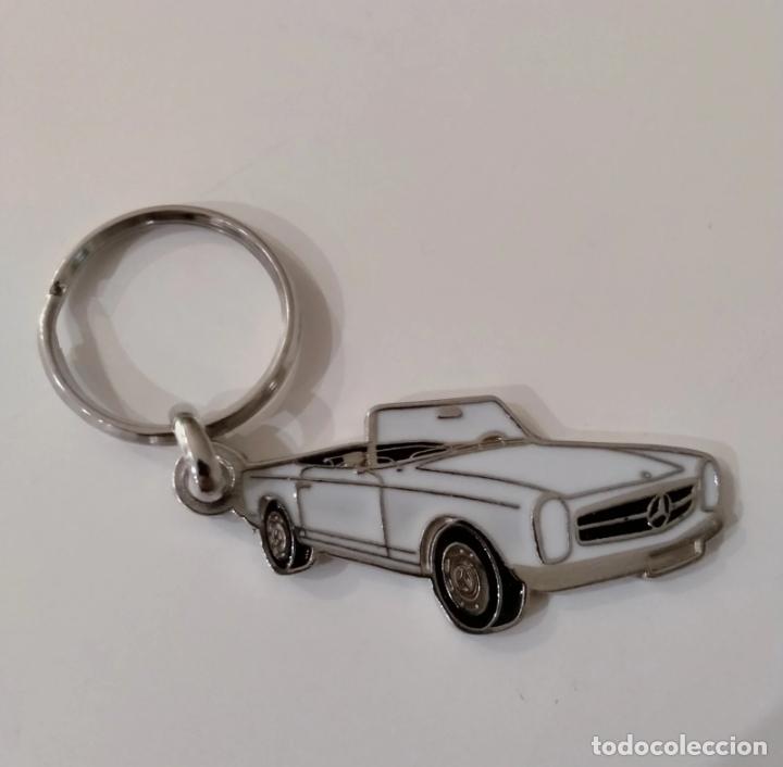 Coleccionismo de llaveros: llavero mercedes pagoda blanco