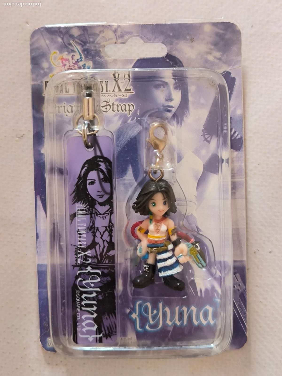 Coleccionismo de llaveros: LLAVERO FINAL FANTASY X-2 - YUNA - ORIGINAL STRAP - CHARM / KEYCHAIN - SQUARE ENIX (340Aw)