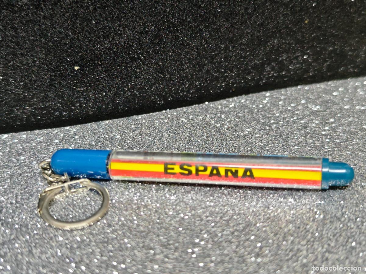Coleccionismo de llaveros: LLAVERO BOLIGRAFO A&Ntilde;OS 90 RECUERDO ESPA&Ntilde;A
