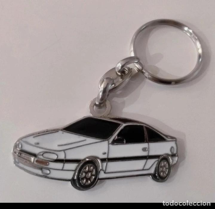 Coleccionismo de llaveros: llavero nissan 100x blanco