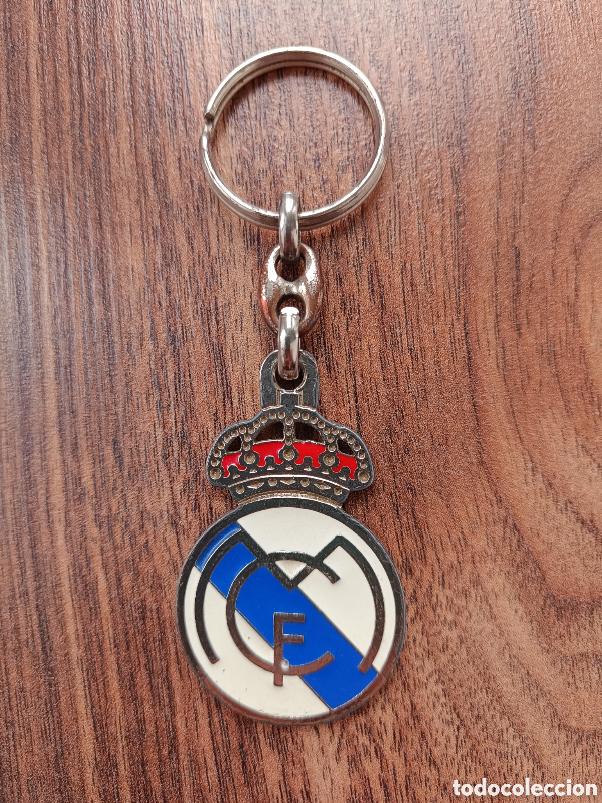 Coleccionismo de llaveros: Llavero met&aacute;lico del Real Madrid