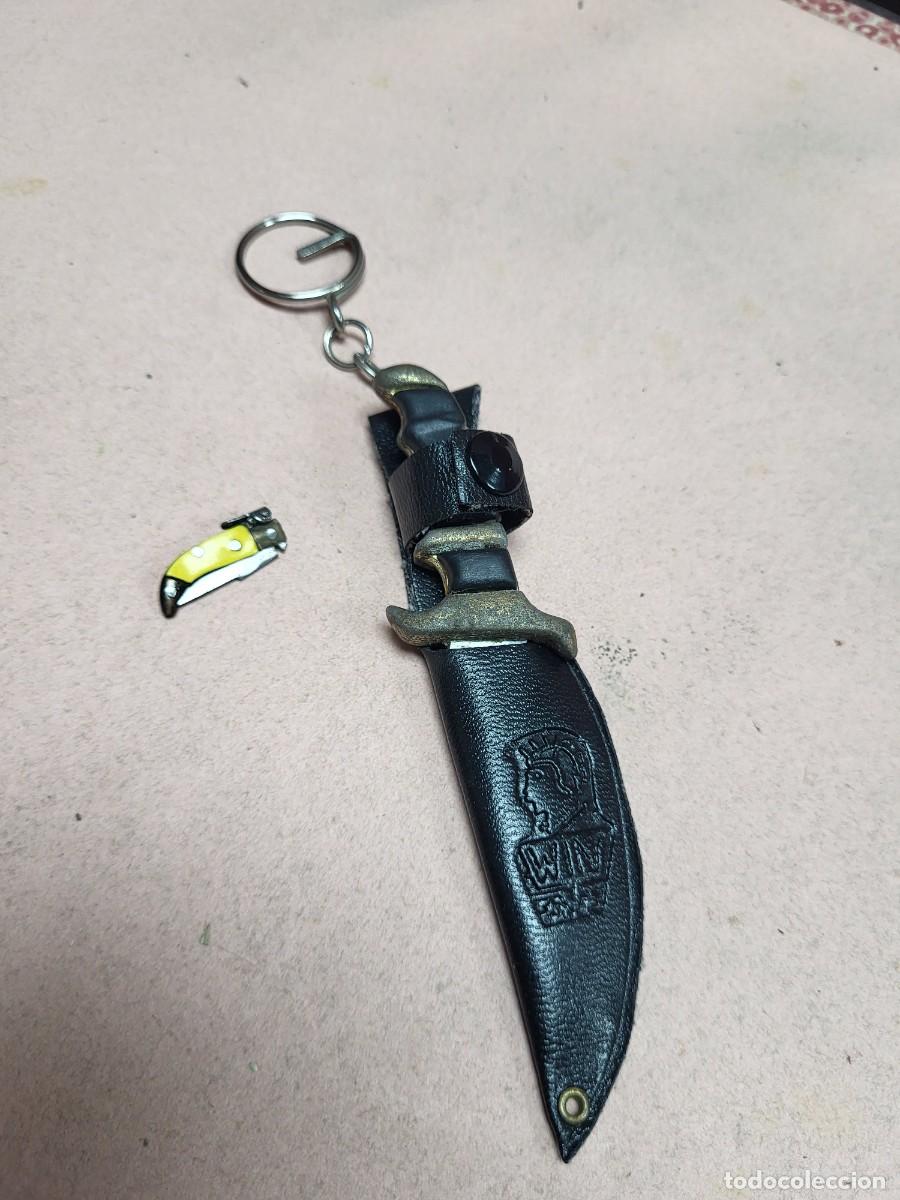 Coleccionismo de llaveros: ANTIGUAS NAVAJAS MINIATURA CUCHILLO LLAVERO