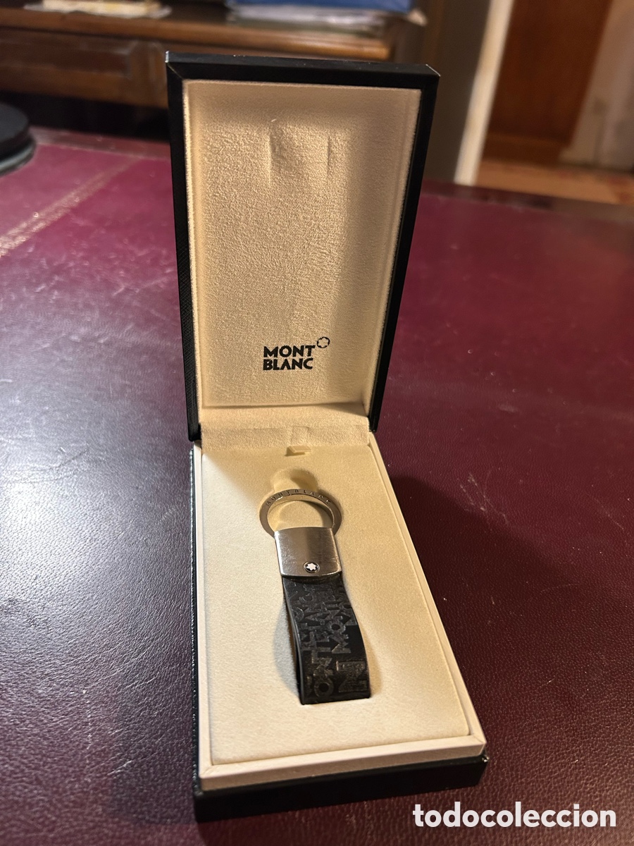 Coleccionismo de llaveros: Llavero Montblanc en su caja original