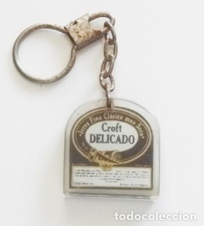 Coleccionismo de llaveros: ANTIGUO LLAVERO - CROFT DELICADO - DE PUBLICIDAD - LOGOTIPO LOGO