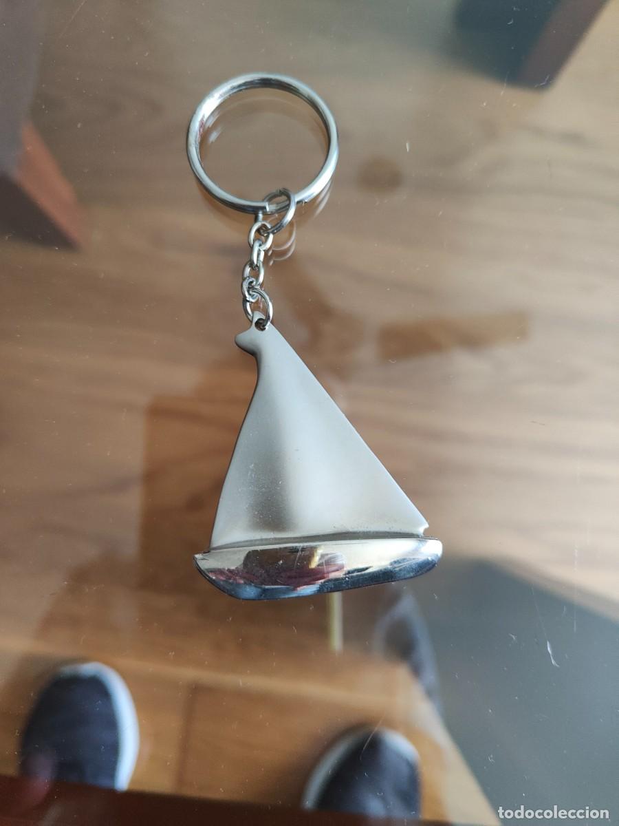 Coleccionismo de llaveros: LLAVERO METAL VELERO