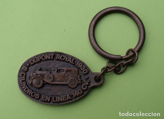 Coleccionismo de llaveros: Llavero Coche Dupont Royal 1930 Publicitario Taller Mec&aacute;nico Julio Bellaubi