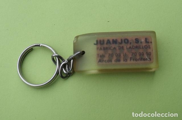 Coleccionismo de llaveros: Llavero Publicitario Juanjo SL - F&aacute;brica de Ladrillos - Arcos de la Frontera