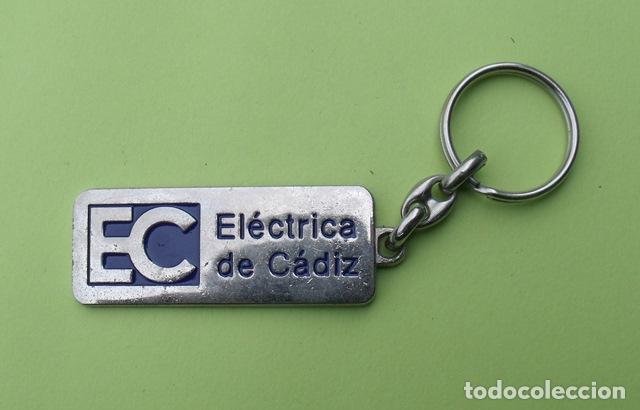 Coleccionismo de llaveros: Llavero Publicitario EC - El&eacute;ctrica de C&aacute;diz