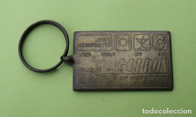 Coleccionismo de llaveros: Llavero Tarjeta de Gorr&oacute;n - Jetas Corporated