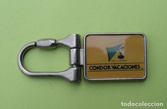 Coleccionismo de llaveros: Llavero Publicitario Condor Vacaciones