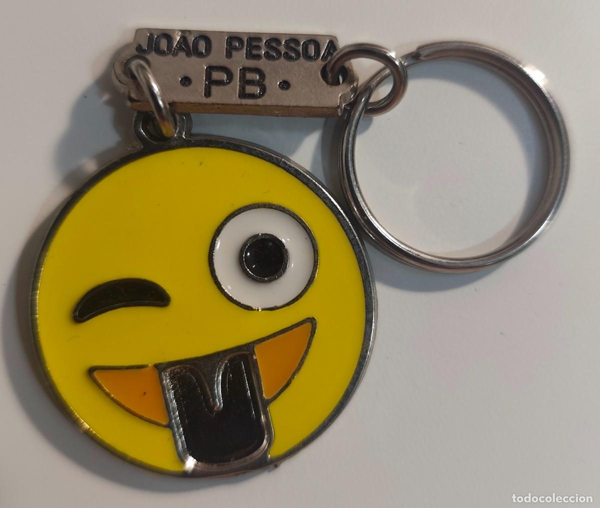 Coleccionismo de llaveros: LLAVERO DE EMOTICONO EMOJI - BRASIL - JOAO PESOA