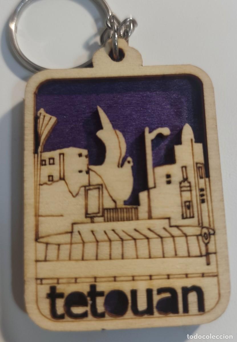 Coleccionismo de llaveros: LLAVERO DE TETUAN TETOUAN - SOUVENIR - EN MADERA TALLADO LASER - FOTO ADICIONAL