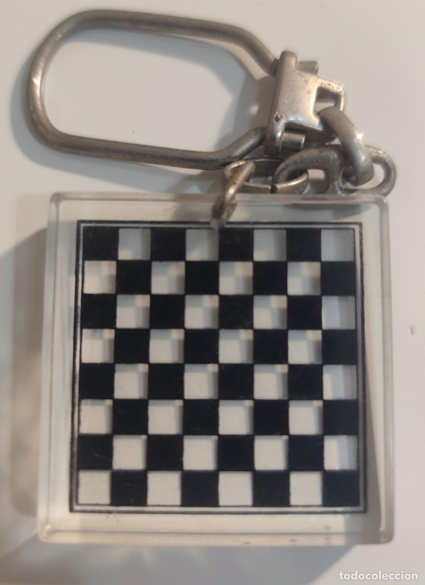 Coleccionismo de llaveros: LLAVERO - TABLERO DE AJEDREZ CHESS - METACRILATO