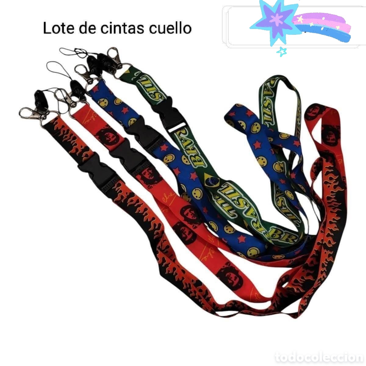 Coleccionismo de llaveros: :::: AA73 - LOTE DE LLAVEROS CINTAS CUELLO