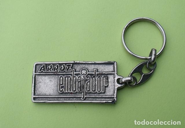 Collection of Keychains: Llavero Publicitario Arroz Embajador - Pasamar - Albalat de la Ribera - Valencia
