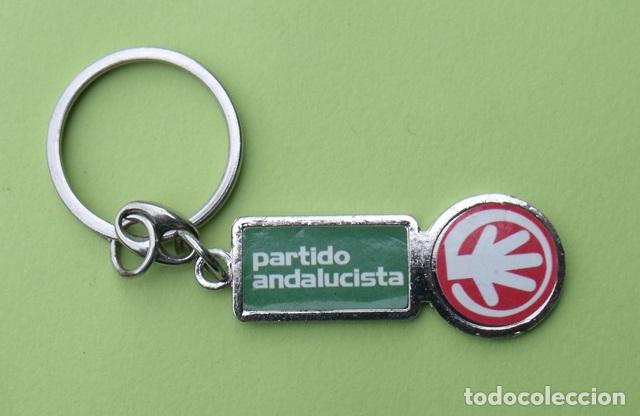 Coleccionismo de llaveros: Llavero Pol&iacute;tico Partido Andalucista - PA