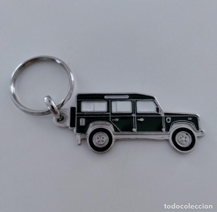 Coleccionismo de llaveros: llavero land rover defender 110 negro