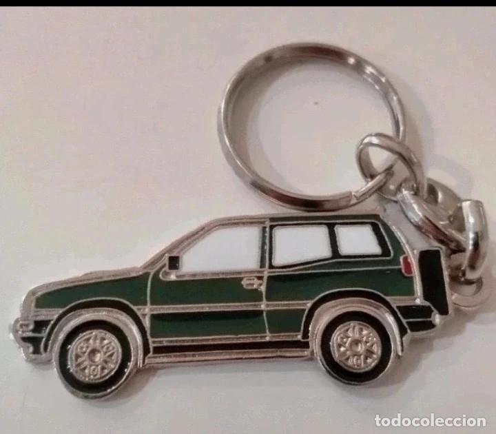 Coleccionismo de llaveros: llavero nissan terrano II verde